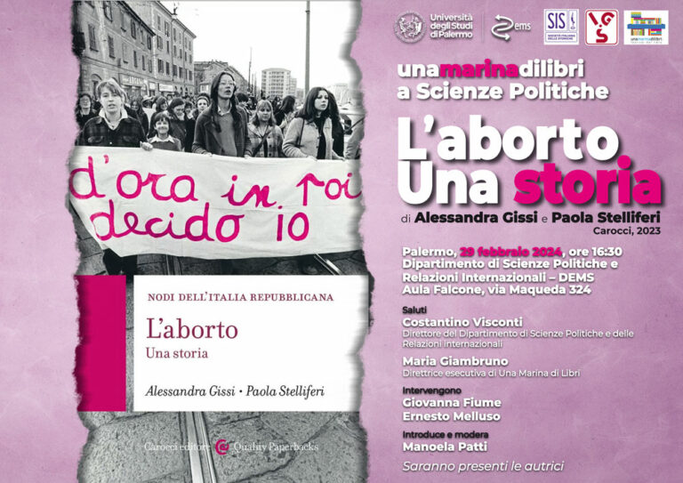 Un calendario di incontri con il DEMS: 29 febbraio e 4 aprile